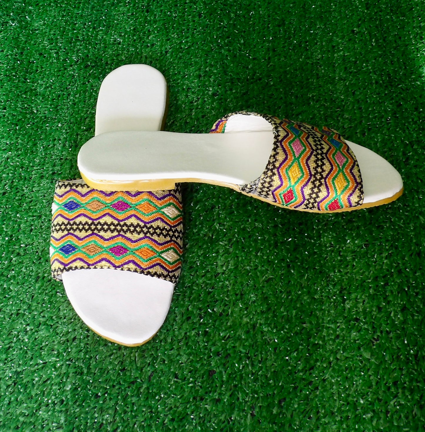 Ethiopian & Eritrean Traditional flat Shoes – Handmade Women’s Footwear with Modern Touch – Stylish & Comfortable Cultural flats